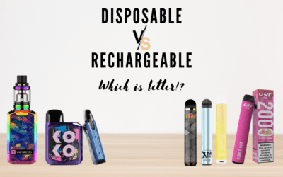 The Pros and Cons of Disposable vs Rechargeable Vape Pens