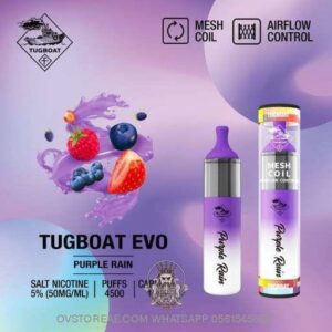 Tugboat EVO 4500 Puffs 50mg Purple Rain