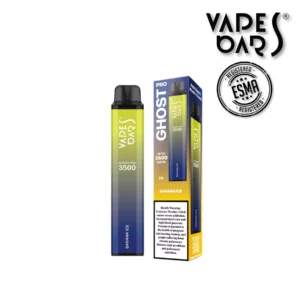 Vapes Bars Ghost PRO Banana Ice 3500 Puffs 20mg