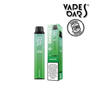 Vapes Bars Ghost PRO Sour Apple 3500 Puffs 20mg