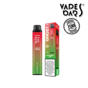 Vapes Bars Ghost PRO Strawberry Lime 3500 Puffs 20mg