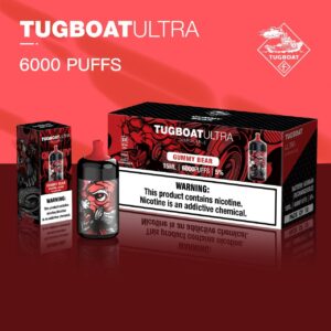 Tugboat Ultra Gummy Bear 6000 Puffs 5% Disposable Vape