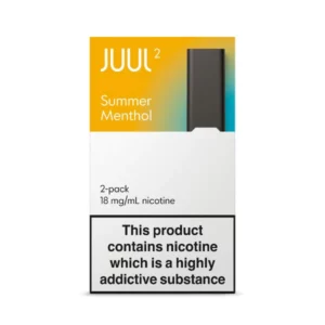 Summer Menthol Juul2 Pods 18mg