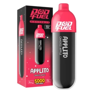 Pod Fuel Applito (Candied Apple) 5000 Puffs 0MG