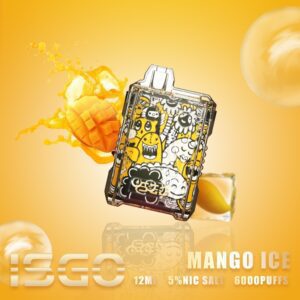 ISGO Drum Box Mango Ice 6000 puffs Disposable