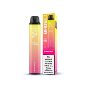 Vapes Bars Ghost PRO Peach Mango 3500 Puffs 20mg