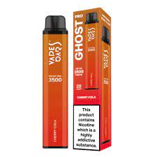 Vapes Bars Ghost PRO Cherry Cola 3500 Puffs 20mg