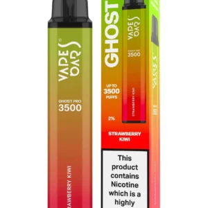 Vapes Bars Ghost PRO Strawberry Kiwi 3500 Puffs 20mg