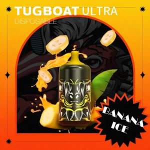 Tugboat Ultra Banana Ice 6000 Puffs 5% Disposable Vape