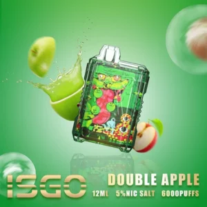 ISGO Drum Box Double Apple 6000 puffs Disposable