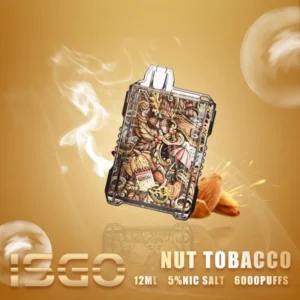 ISGO Drum Box Nuts Tobacco 6000 puffs Disposable