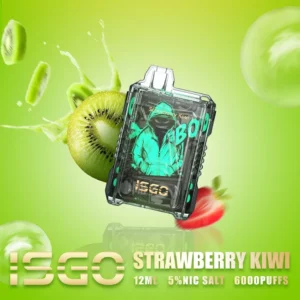 ISGO Drum Box Strawberry Kiwi 6000 puffs Disposable